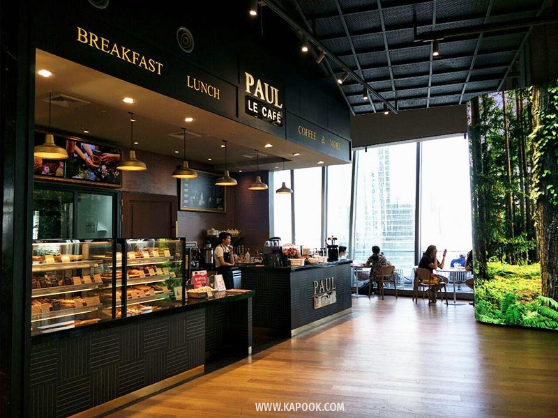 ร้านคาเฟ่ไอคอนสยาม PAUL Le Café