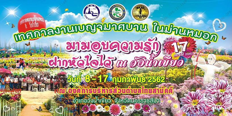 งานเบญจมาศบานในม่านหมอก 2562 งานเบญจมาศบานในม่านหมอก 2562