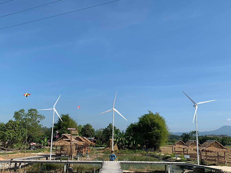 ที่เที่ยวนครนายก กลางนาคาเฟ่