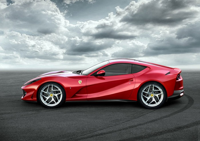 รถ Ferrari 812 SuperFast รถ Ferrari 812 SuperFast