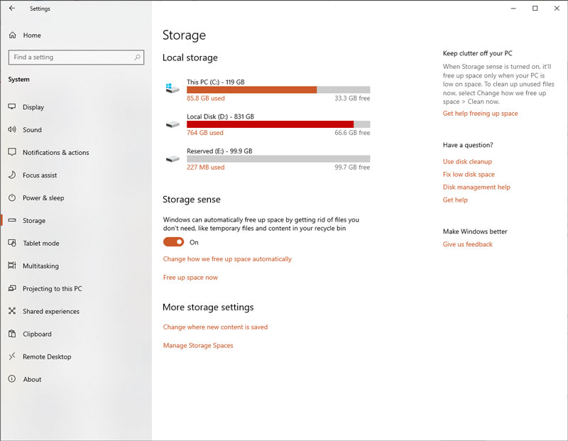 วิธีกำจัดไฟล์ขยะ Windows 10 วิธีกำจัดไฟล์ขยะ Windows 10
