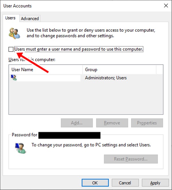 วิธีตั้งค่าให้ Windows 10 Auto Login วิธีตั้งค่าให้ Windows 10 Auto Login