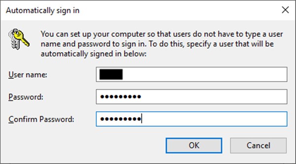 วิธีตั้งค่าให้ Windows 10 Auto Login วิธีตั้งค่าให้ Windows 10 Auto Login