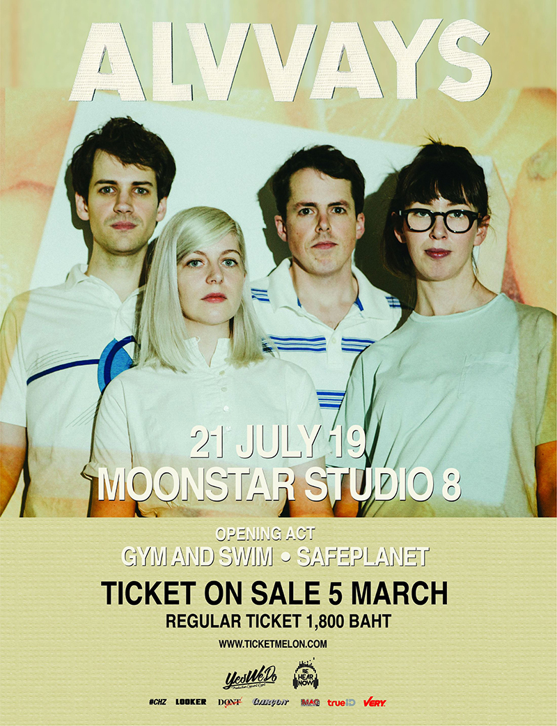 Alvvays Live in Bangkok 2019 Alvvays Live in Bangkok 2019