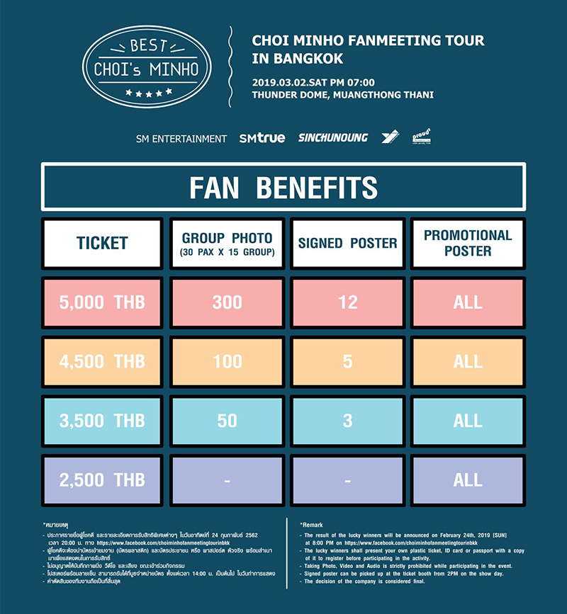 Choi Minho Fanmeeting Tour Best Choi\'s Minho in Bangkok Choi Minho Fanmeeting Tour Best Choi\'s Minho in Bangkok