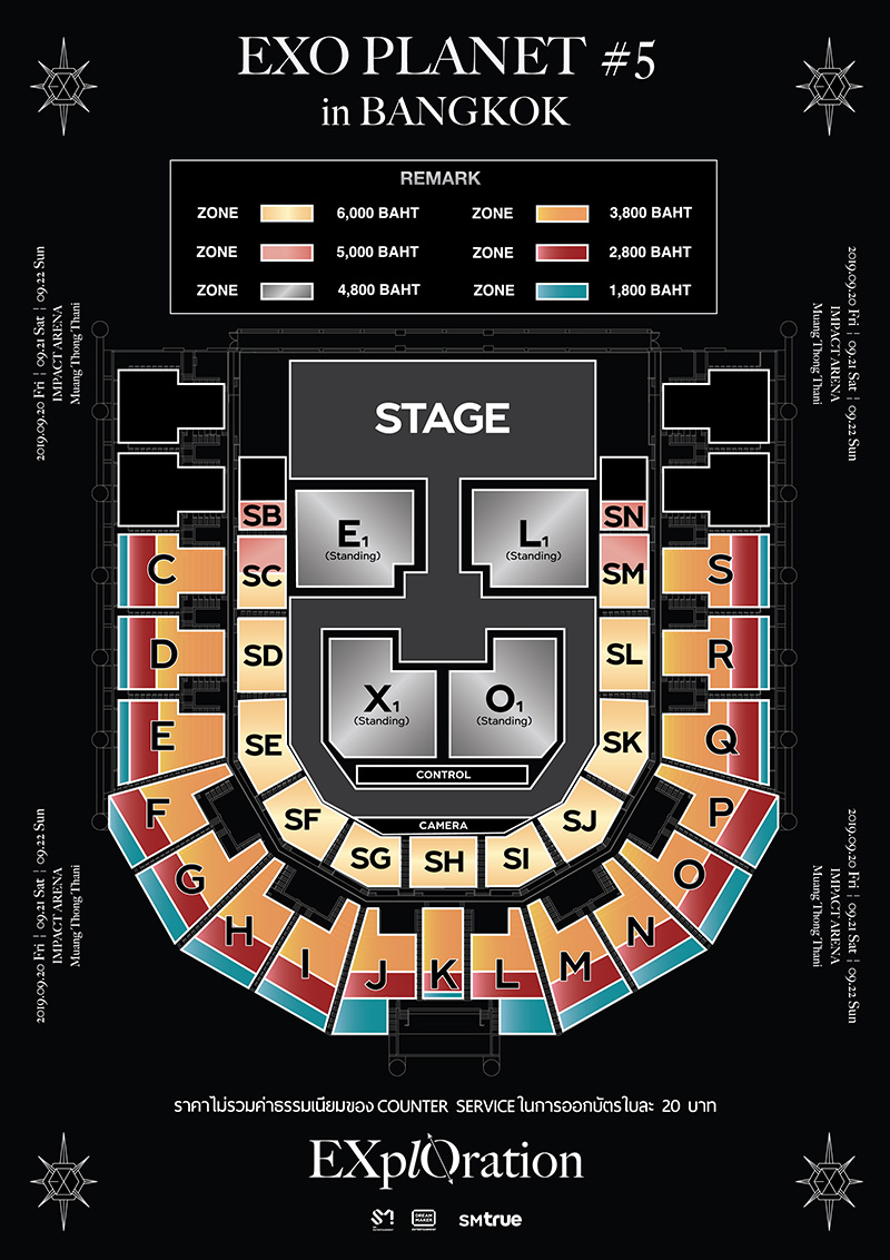 EXO PLANET 5 EXplOration in BANGKOK EXO PLANET 5 EXplOration in BANGKOK