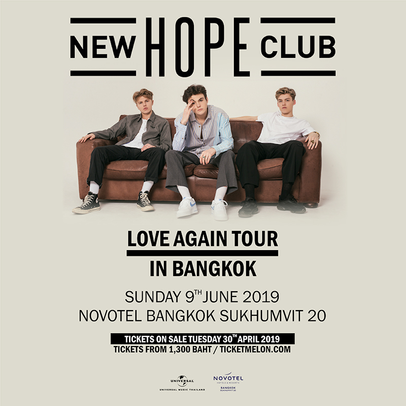 New Hope Club Love Again Tour In Bangkok New Hope Club Love Again Tour In Bangkok