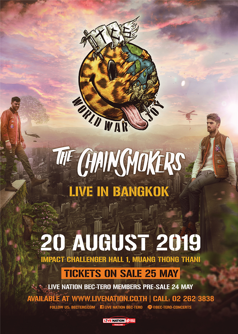 The Chainsmokers Live in Bangkok 2019 The Chainsmokers Live in Bangkok 2019