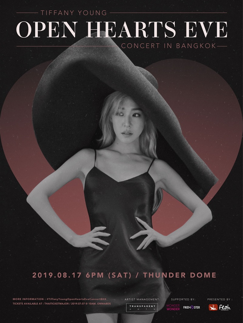 Tiffany Young Open Hearts Eve Concert in Bangkok Tiffany Young Open Hearts Eve Concert in Bangkok