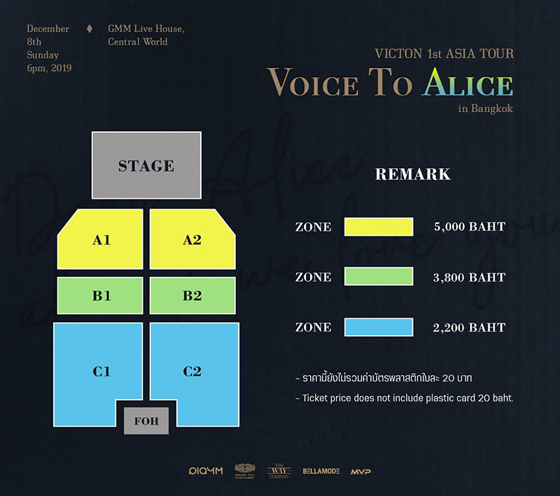 Victon 1st Asia Tour Voice To Alice in Bangkok Victon 1st Asia Tour Voice To Alice in Bangkok