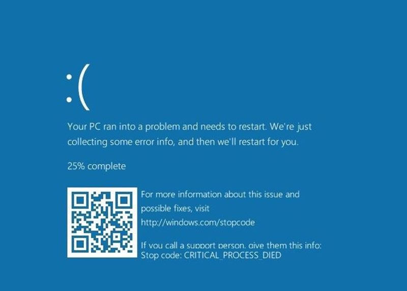windows 10 จอฟ้า windows 10 จอฟ้า