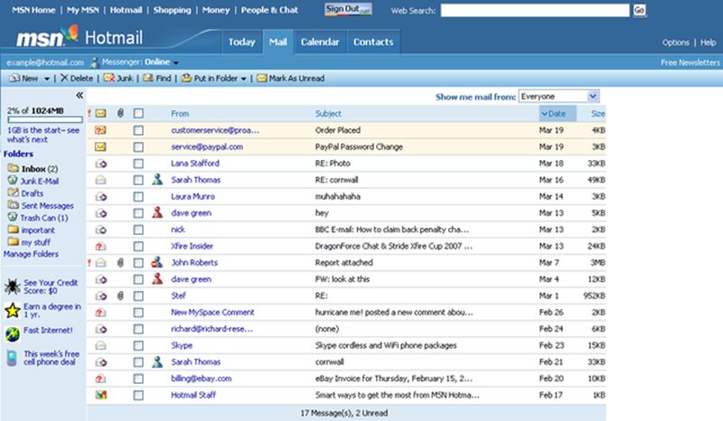 hotmail hotmail