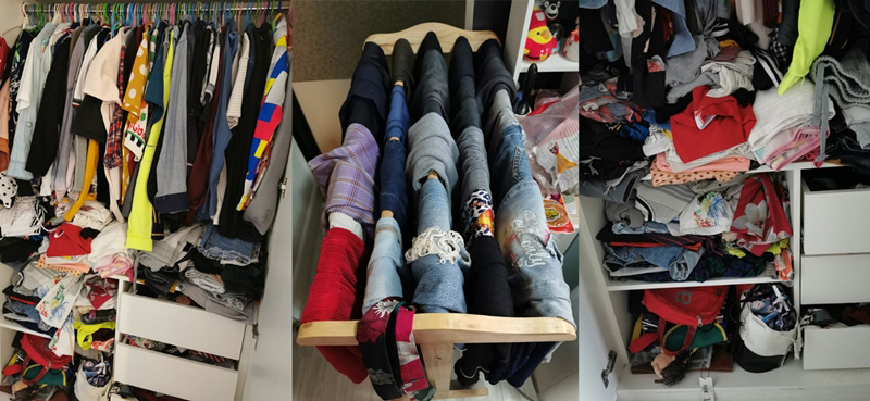 วิธีจัดตู้เสื้อผ้า วิธีจัดตู้เสื้อผ้า