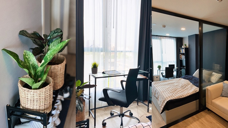 รีวิวแต่งคอนโด 25 ตร.ม. รีวิวแต่งคอนโด 25 ตร.ม.