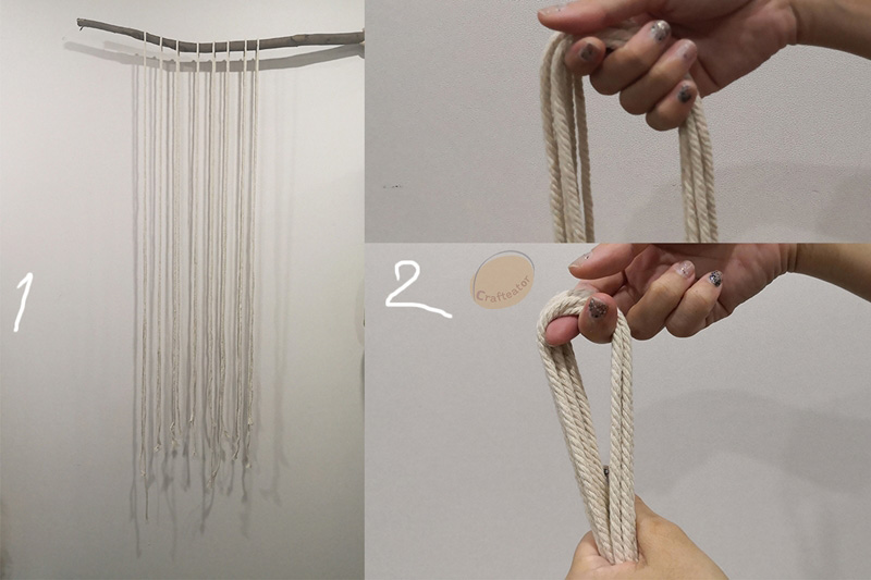 วิธีถักมาคราเม่ DIY เชือกแขวนกระถางต้นไม้ทำเอง วิธีถักมาคราเม่ DIY เชือกแขวนกระถางต้นไม้ทำเอง