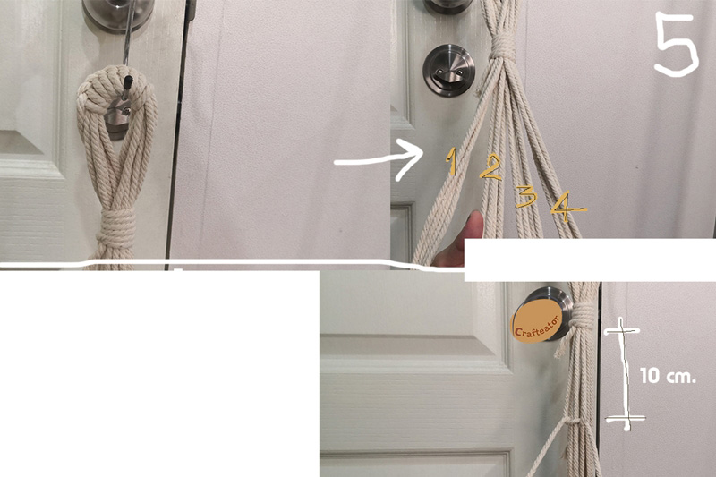 วิธีถักมาคราเม่ DIY เชือกแขวนกระถางต้นไม้ทำเอง วิธีถักมาคราเม่ DIY เชือกแขวนกระถางต้นไม้ทำเอง