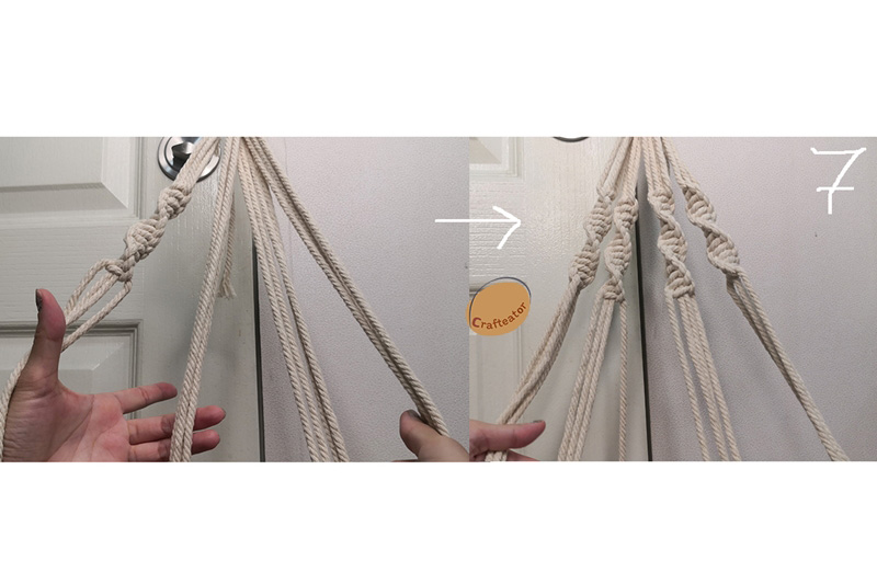 วิธีถักมาคราเม่ DIY เชือกแขวนกระถางต้นไม้ทำเอง วิธีถักมาคราเม่ DIY เชือกแขวนกระถางต้นไม้ทำเอง