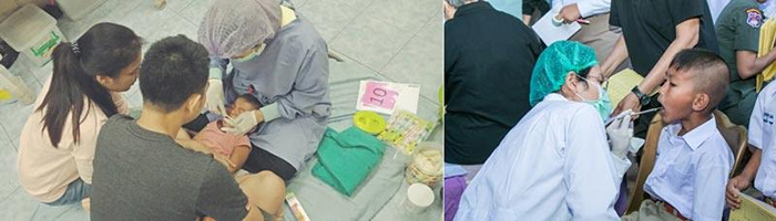 พาลูกไปตรวจและรักษาฟันฟรี พาลูกไปตรวจและรักษาฟันฟรี