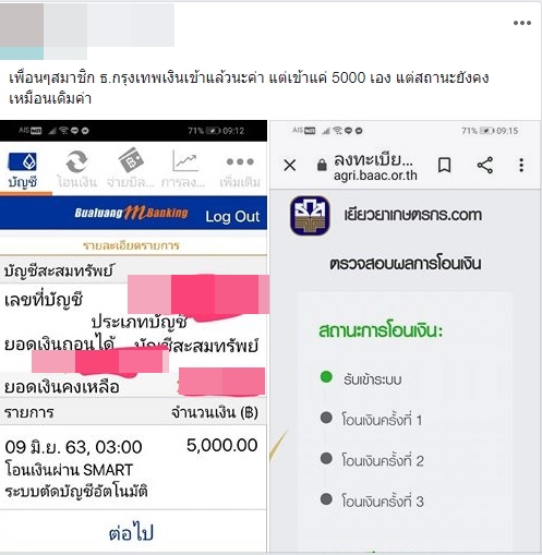 เยียวยาเกษตรกร เยียวยาเกษตรกร