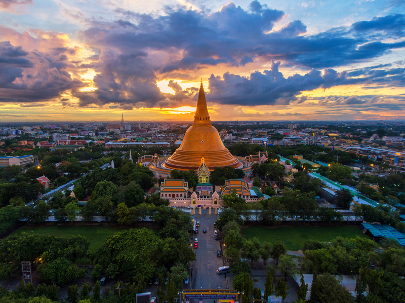 ที่เที่ยวนครปฐม วัดพระปฐมเจดีย์ราชวรมหาวิหาร