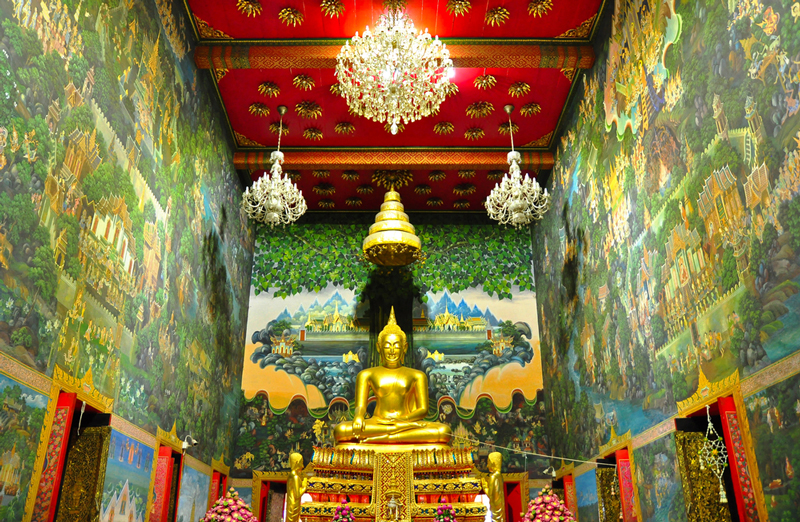 ที่เที่ยวนครปฐม วัดมงคลจินดาราม หรือวัดไร่ขิง