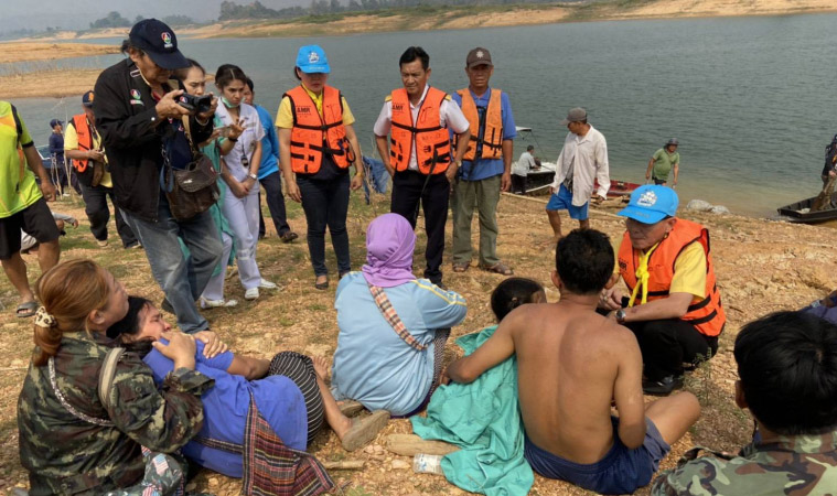 เรือล่มเขื่อนสิริกิติ์ เรือล่มเขื่อนสิริกิติ์