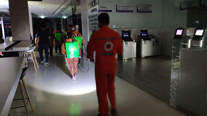 เดอะมอลล์บางแค ปิดฆ่าเชื้อโรค เดอะมอลล์บางแค ปิดฆ่าเชื้อโรค