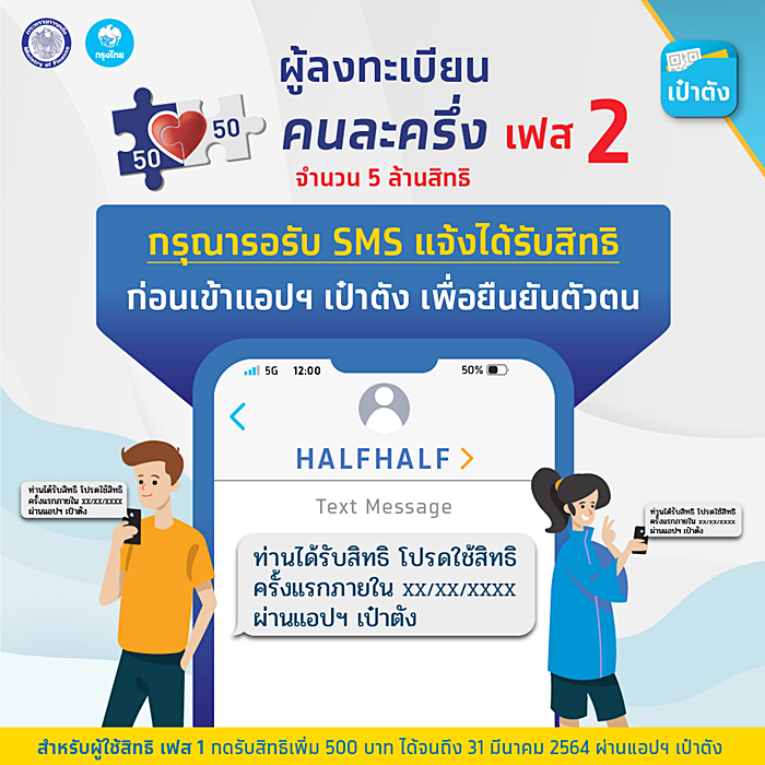 คนละครึ่ง เฟส 2 คนละครึ่ง เฟส 2