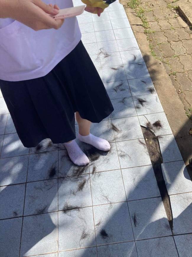 ตัดผมนักเรียน ตัดผมนักเรียน