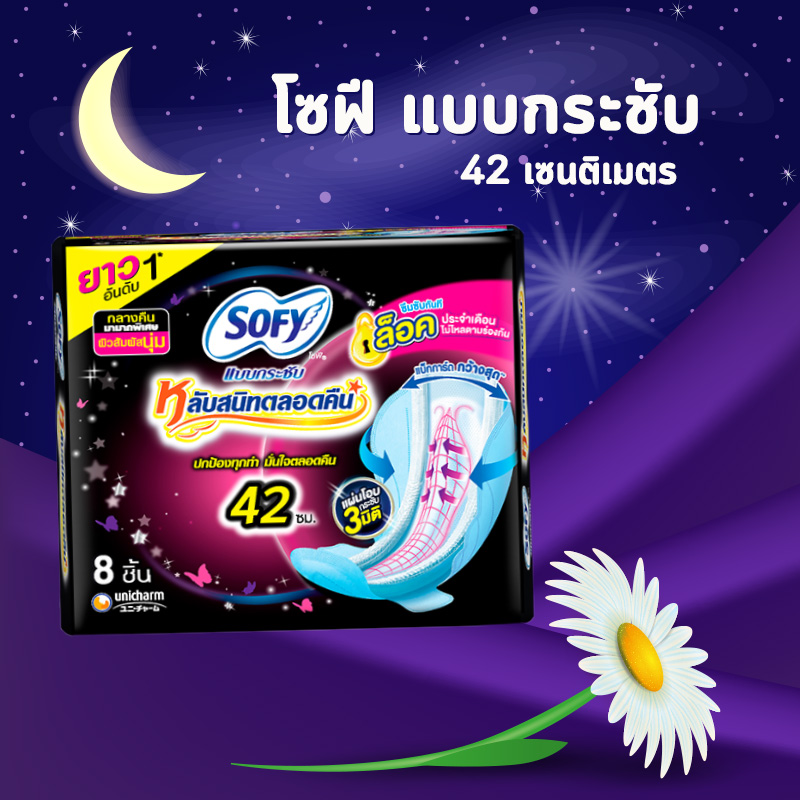 ผ้าอนามัยแบบกลางคืน ผ้าอนามัยแบบกลางคืน