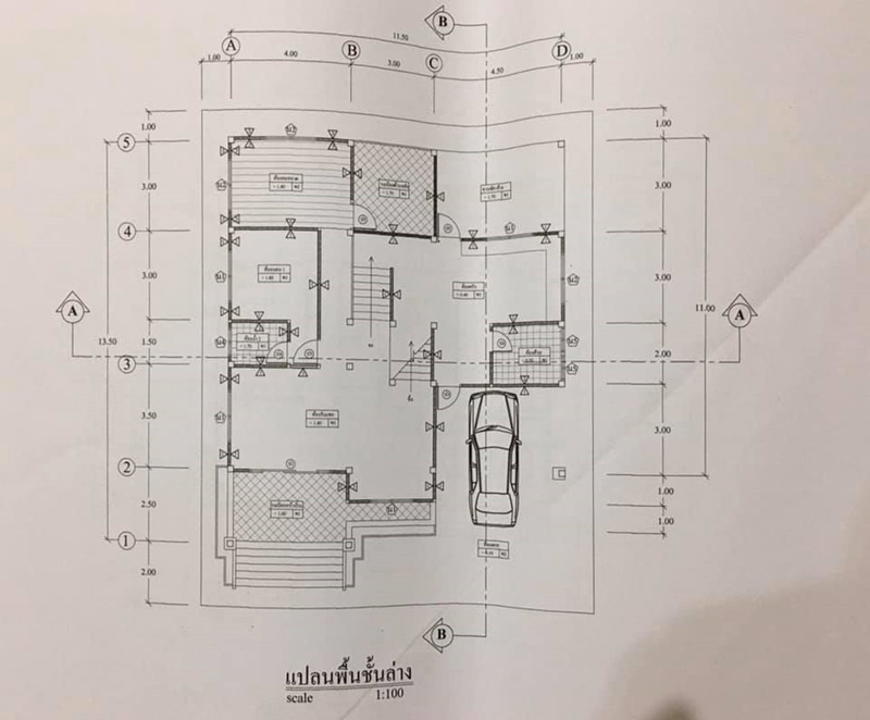 แบบบ้านชั้นครึ่ง 3 ห้องนอน 3 ห้องน้ำ แบบบ้านชั้นครึ่ง 3 ห้องนอน 3 ห้องน้ำ