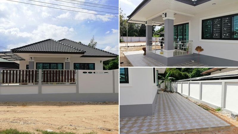 แบบบ้านชั้นเดียว 3 ห้องนอน 1 ห้องน้ำ แบบบ้านชั้นเดียว 3 ห้องนอน 1 ห้องน้ำ
