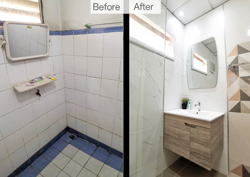 รีโนเวทห้องน้ำ งบ 50,000 บาท รีโนเวทห้องน้ำ งบ 50,000 บาท