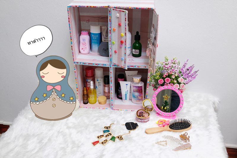 DIY ชั้นวางของ DIY ชั้นวางของ