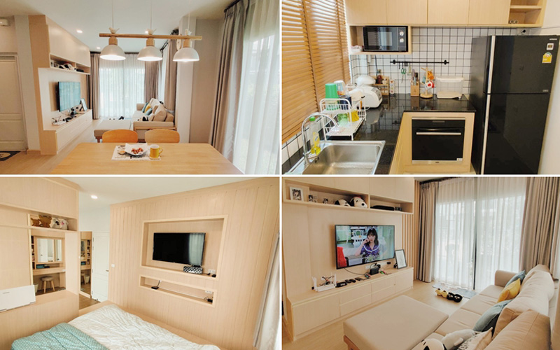 รีวิวตกแต่งทาวน์เฮ้าส์ 2 ชั้น รีวิวตกแต่งทาวน์เฮ้าส์ 2 ชั้น