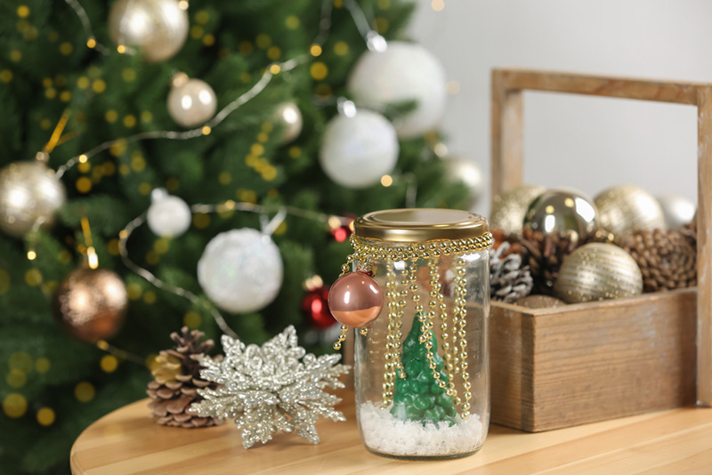 DIY ของแต่งต้นคริสต์มาส สโนว์โกลบ DIY ของแต่งต้นคริสต์มาส สโนว์โกลบ