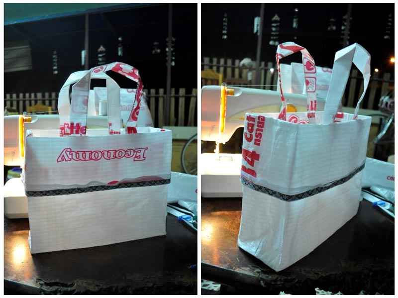 DIY กระเป๋าช้อปปิ้ง DIY กระเป๋าช้อปปิ้ง