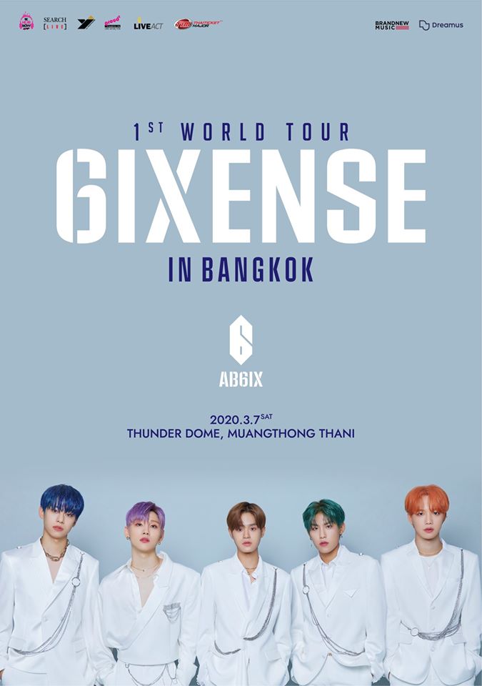 AB6IX 1ST World Tour 6IXENSE in Bangkok AB6IX 1ST World Tour 6IXENSE in Bangkok