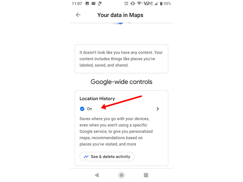 ประวัติการเดินทาง google maps ประวัติการเดินทาง google maps