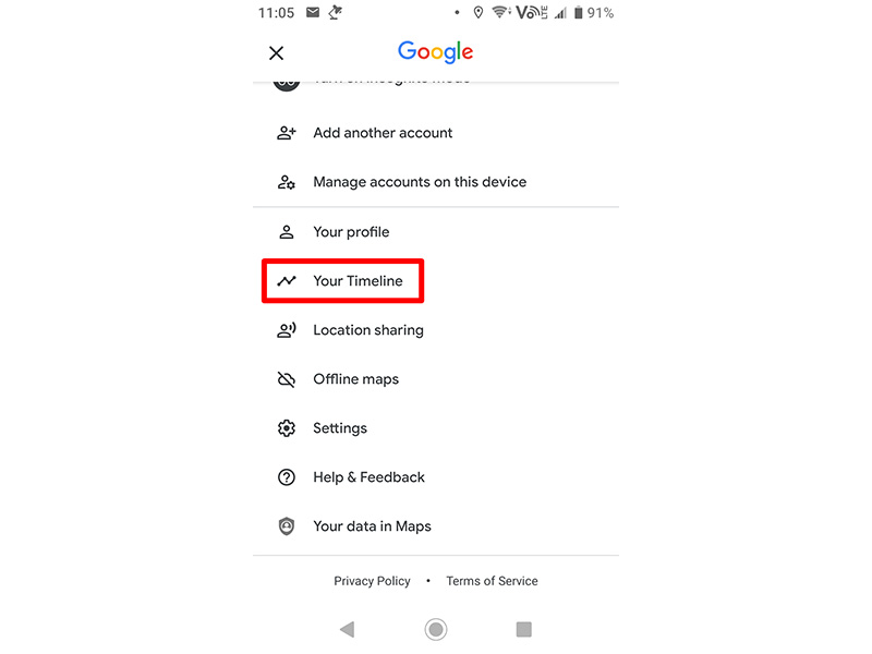 ประวัติการเดินทาง google maps ประวัติการเดินทาง google maps