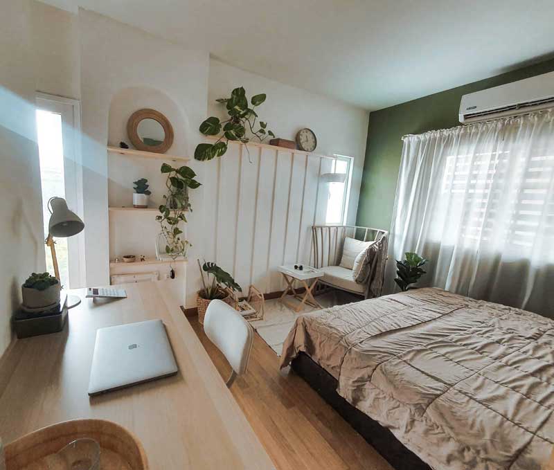 รีโนเวทห้องนอนสไตล์ Nordic รีโนเวทห้องนอนสไตล์ Nordic