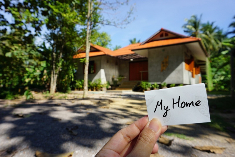 บ้านชั้นเดียวในสวน บ้านชั้นเดียวในสวน