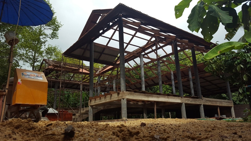 บ้านชั้นเดียวในสวน บ้านชั้นเดียวในสวน