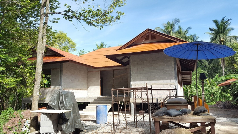 บ้านชั้นเดียวในสวน บ้านชั้นเดียวในสวน