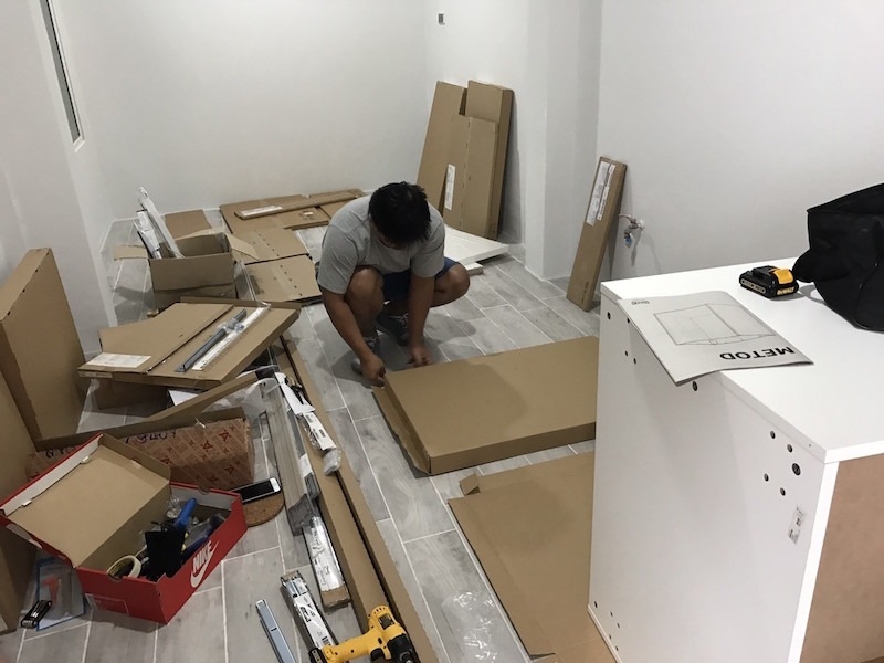 ต่อเติมบิวต์อินห้องครัว ต่อเติมบิวต์อินห้องครัว