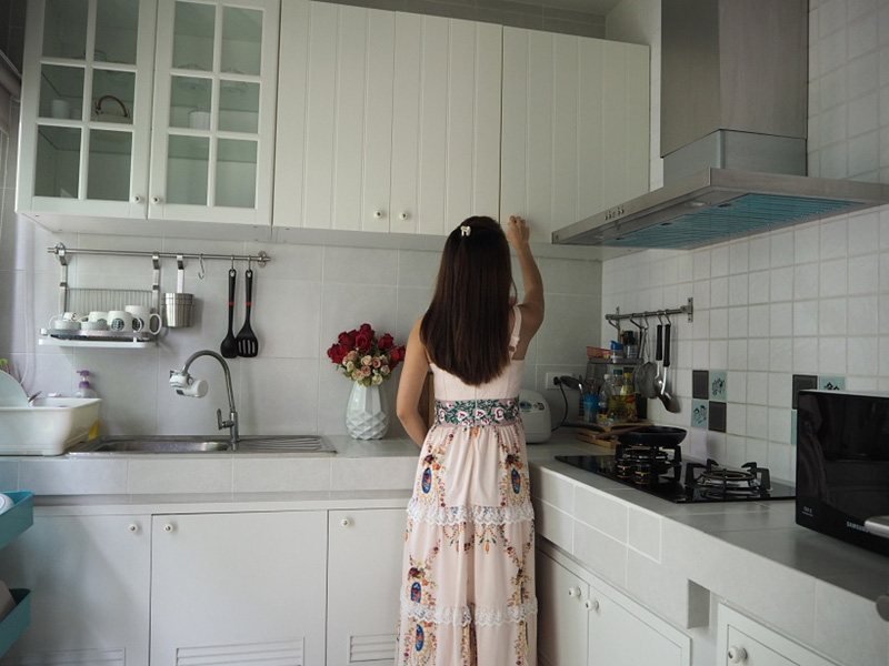 ห้องครัวสีขาว ห้องครัวสีขาว