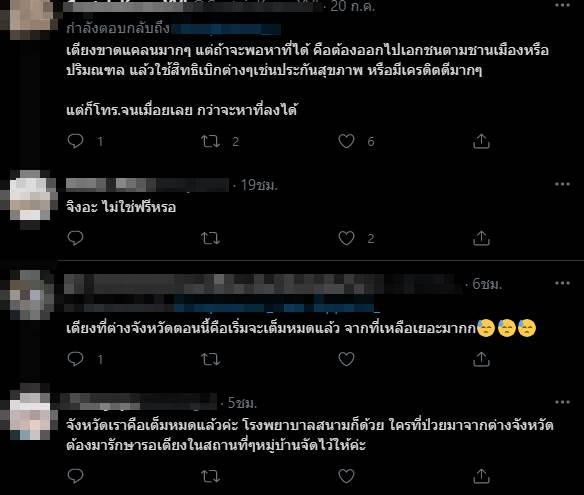เตียงโควิด เตียงโควิด