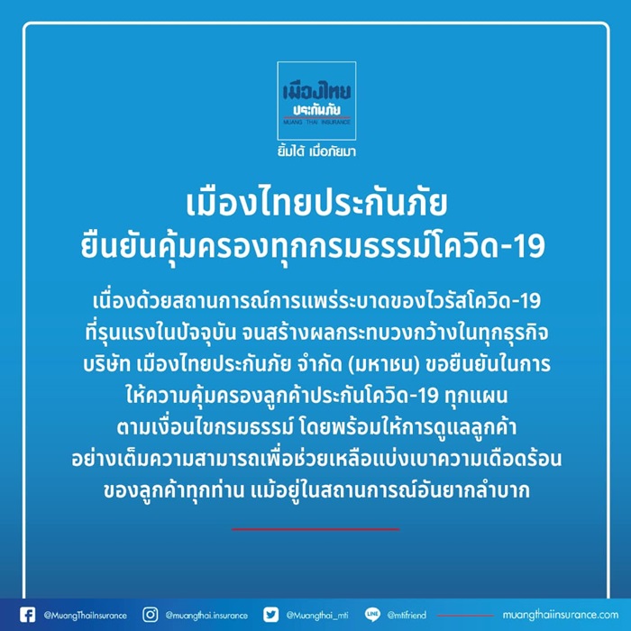 ประกันโควิด ประกันโควิด