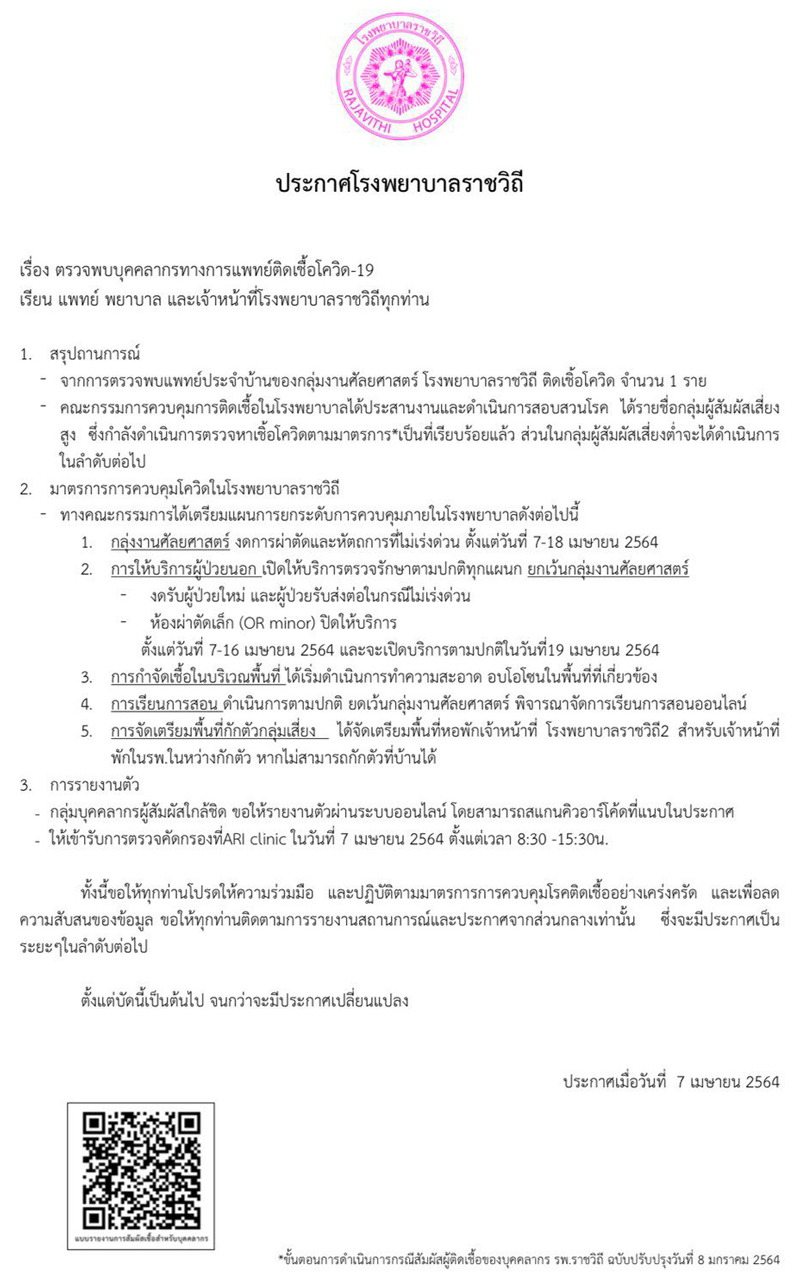 โรงพยาบาลราชวิถี โรงพยาบาลราชวิถี