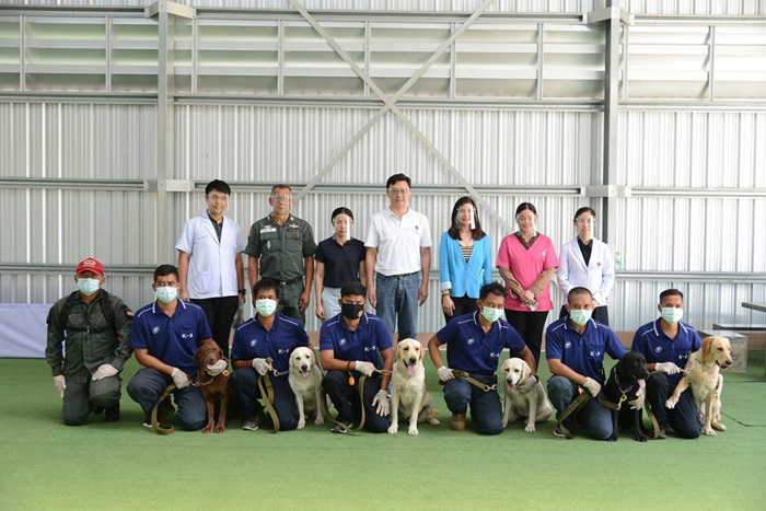 สุนัขตรวจหาเชื้อโควิด  สุนัขตรวจหาเชื้อโควิด